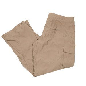 Mountain Hardwear Men's Nylon Outdoor Hiking Casual Light Tan Pants Size XL